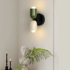 Nordic Macaron LED Wall Sconce Pastel Bedroom Bedside & Study Room Light
