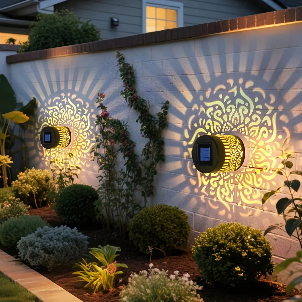 Outdoor Decorative Solar Wall Light