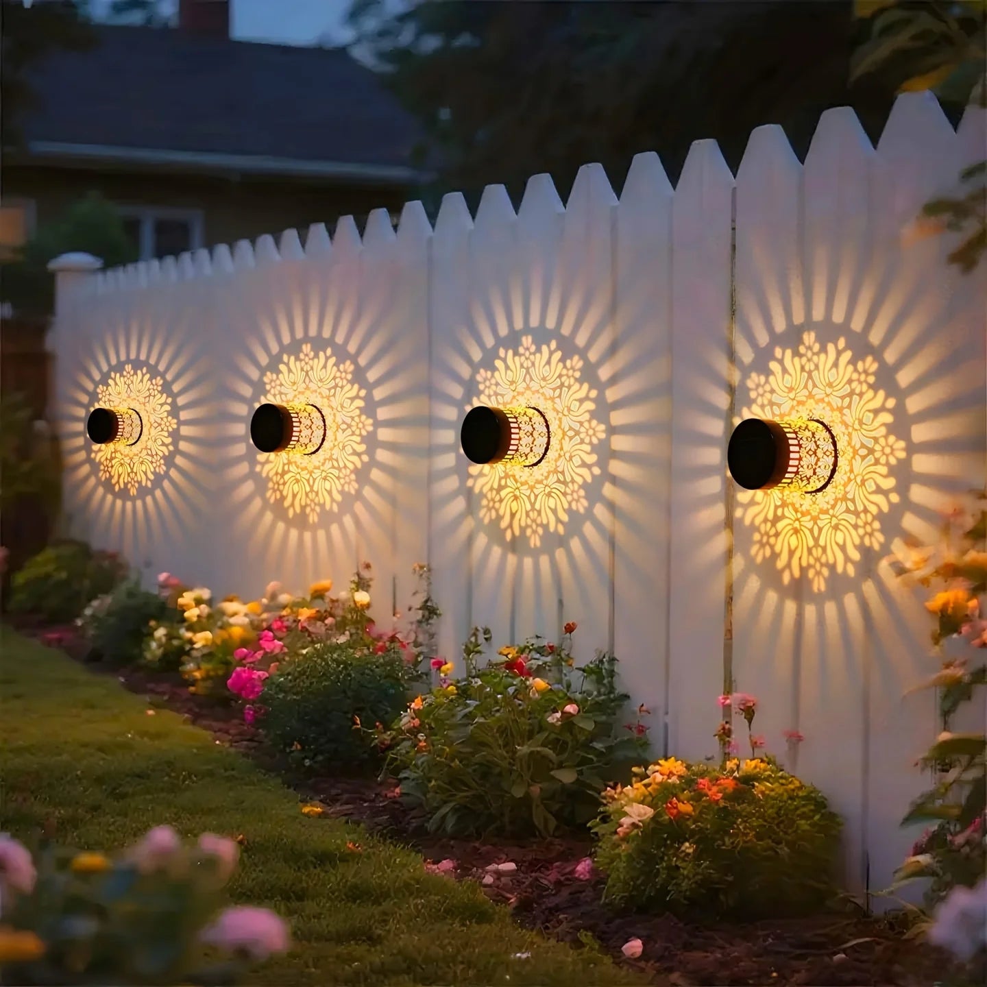 Outdoor Decorative Solar Wall Light