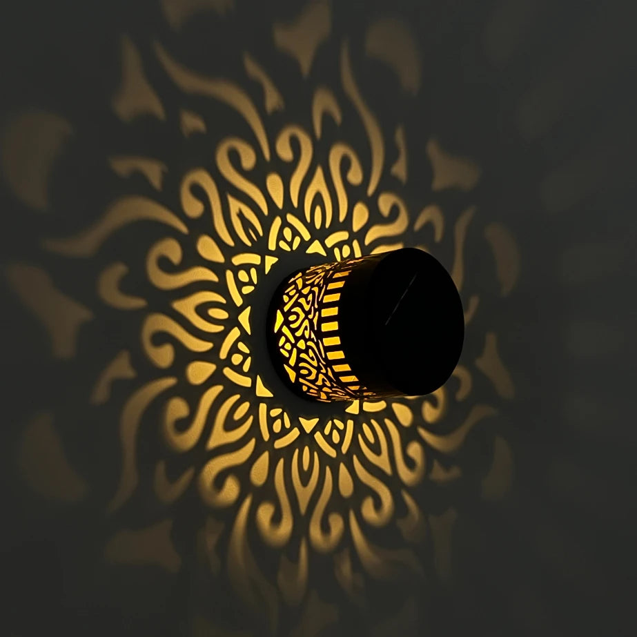 Outdoor Decorative Solar Wall Light