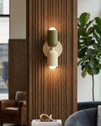 Nordic Macaron LED Wall Sconce Pastel Bedroom Bedside & Study Room Light
