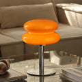 Macaron glass table lamp showing three trichromatic dimming modes warm white neutral white and cool white side by side