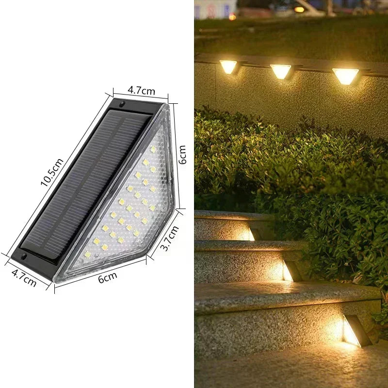 Modern Solar Step Light Decor