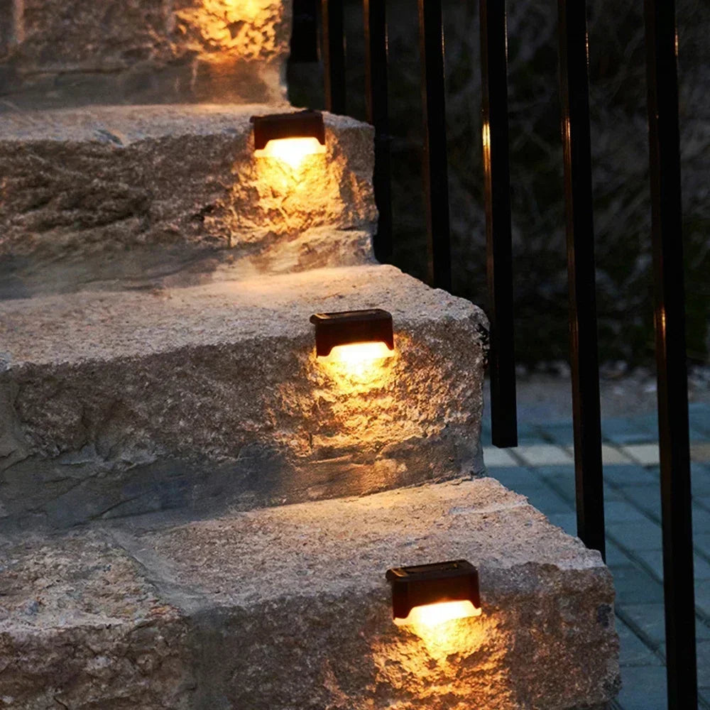 Outdoor Solar Fence Path Lights