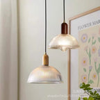 Nordic Wood Bedroom Pendant Lamp