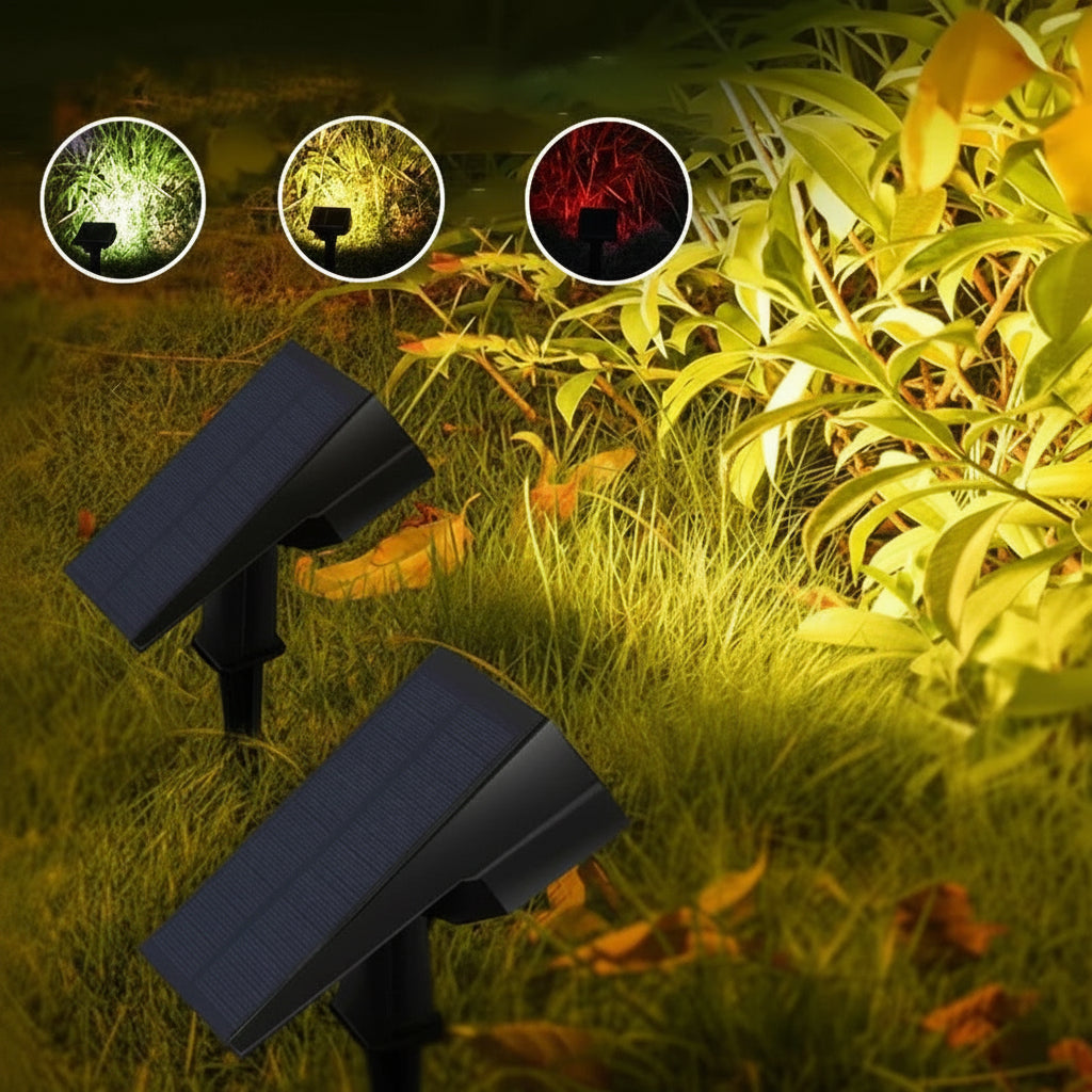 Solar LED Landscape Ground Lights