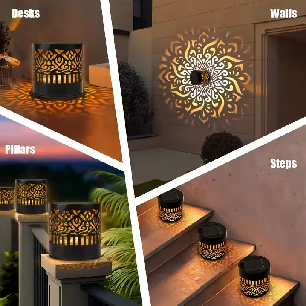 Garden Fence Solar Decor Lights