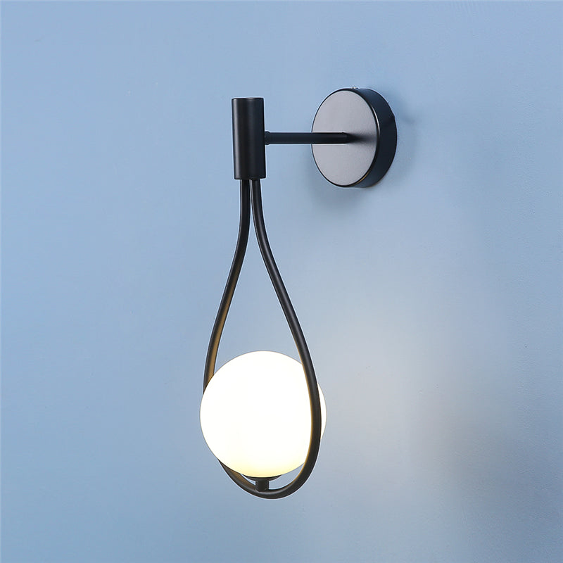 Modern Glass Ball Wall Lamp