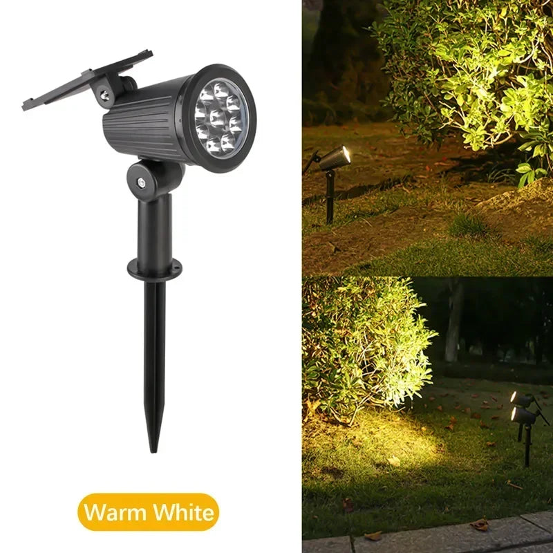 Adjustable LED Solar Garden Lights
