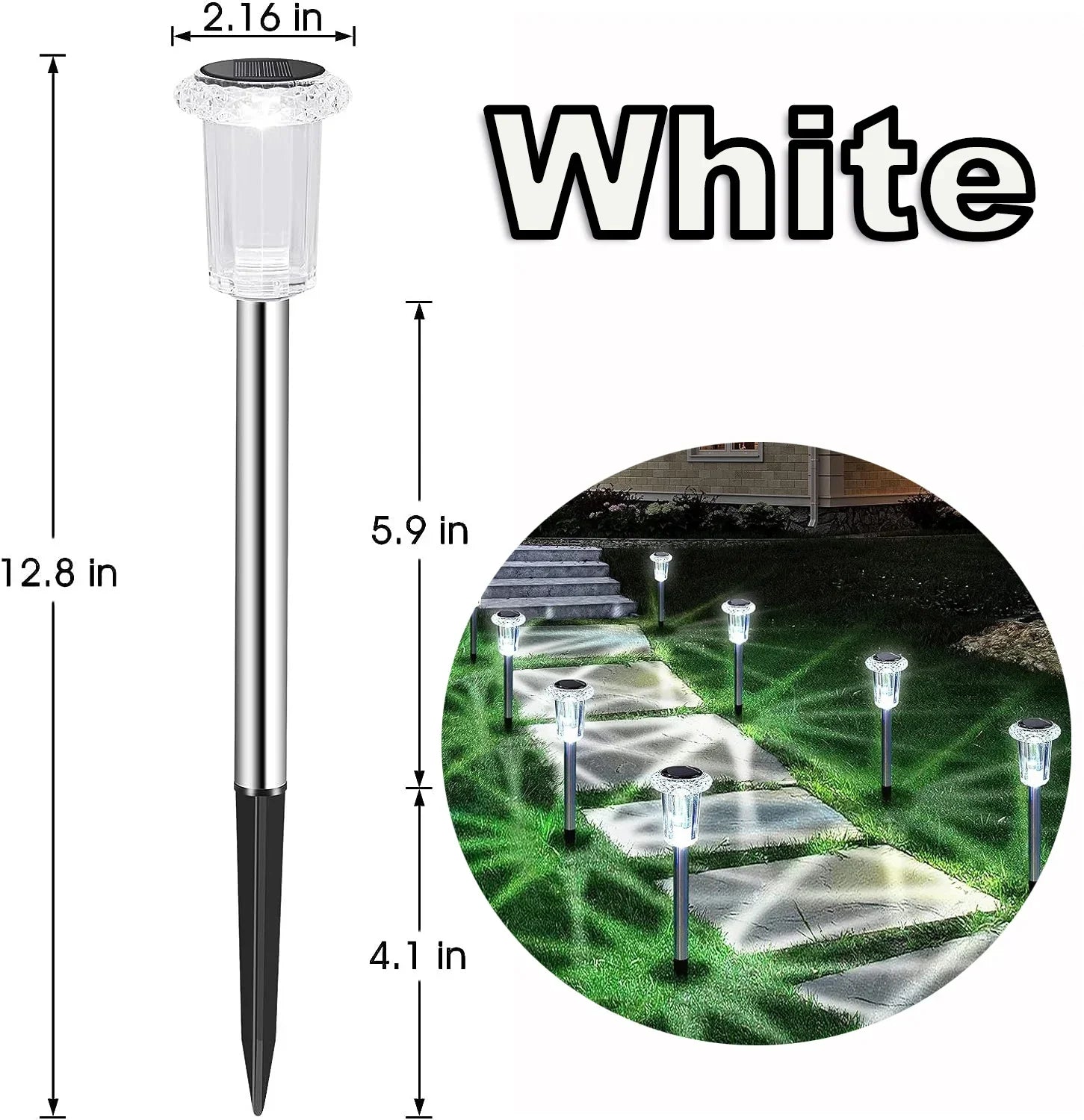 Outdoor Solar Pathway Light Decor