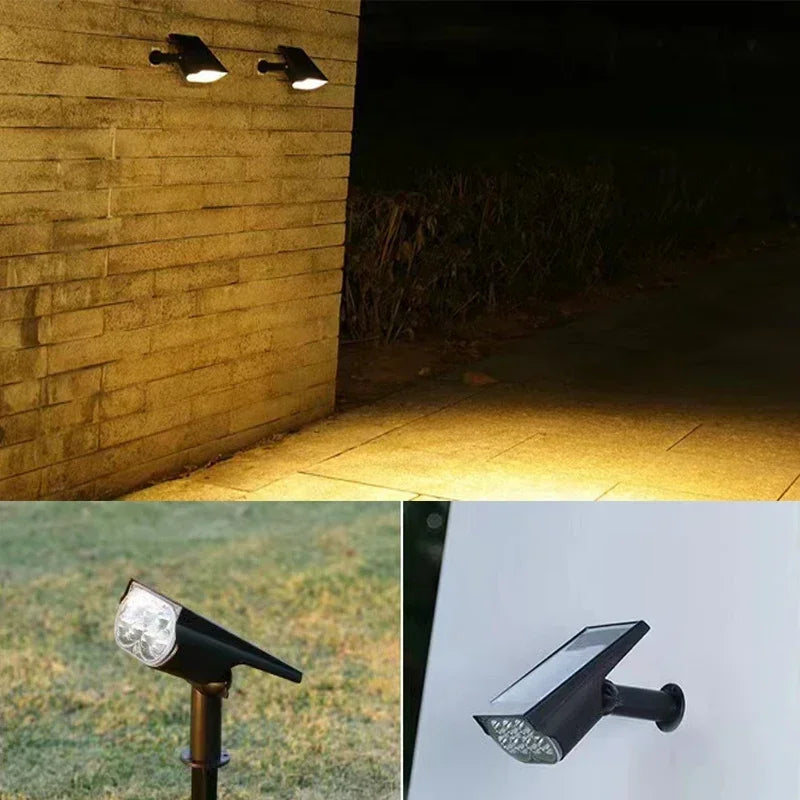 Solar LED Landscape Ground Lights