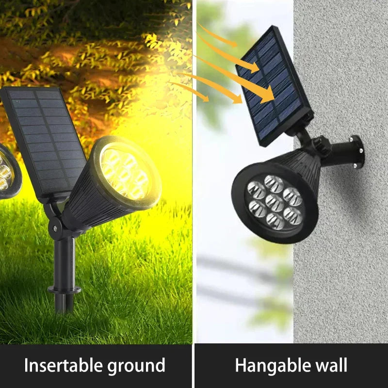 Adjustable LED Solar Garden Lights