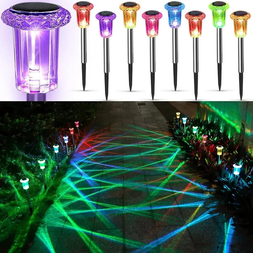 Outdoor Solar Pathway Light Decor
