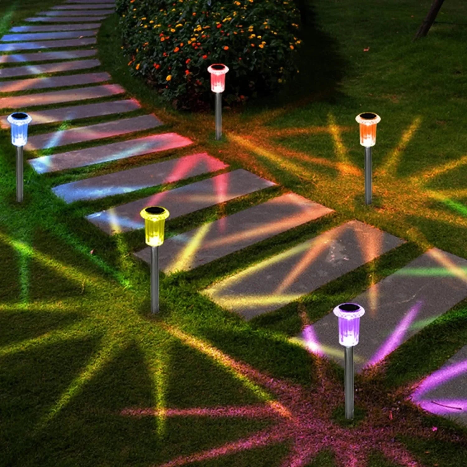 Outdoor Solar Pathway Light Decor