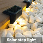 Outdoor Solar Fence Path Lights