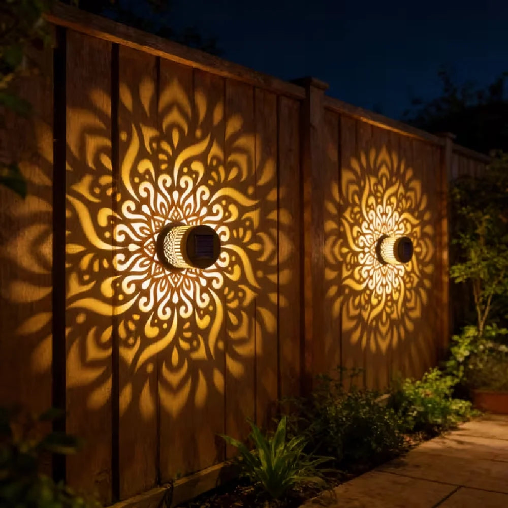 Garden Fence Solar Decor Lights