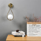 Modern Glass Ball Wall Lamp