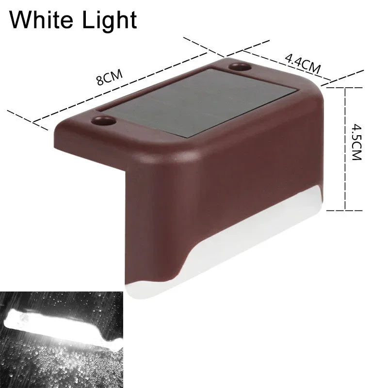 Outdoor Solar Fence Path Lights
