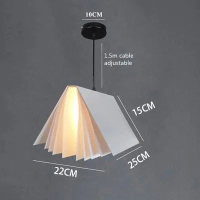 Noor Book Style Art Pendant Light