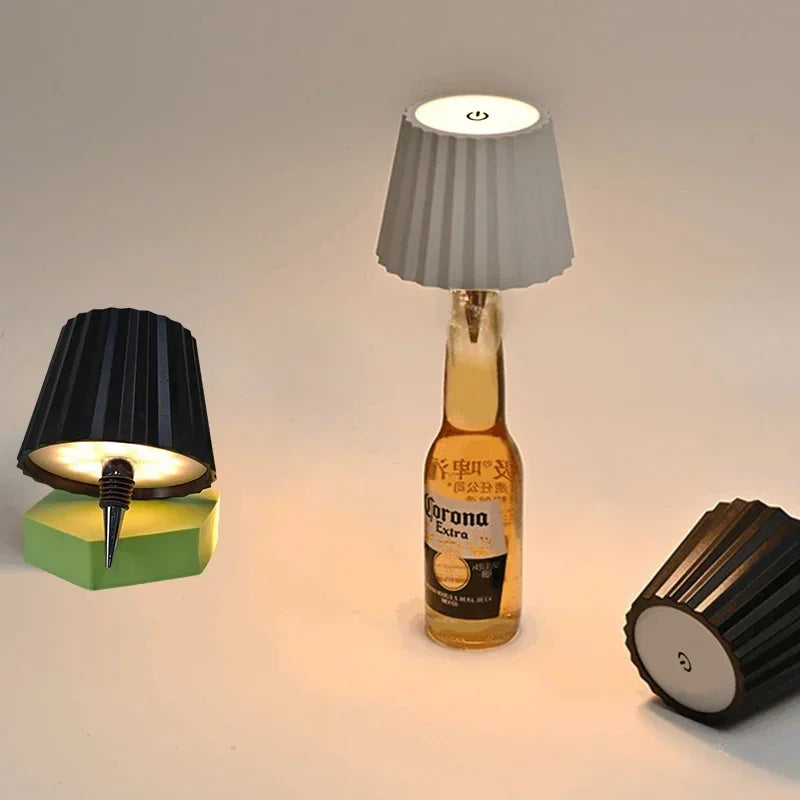 Wireless Bottle Table Lamp