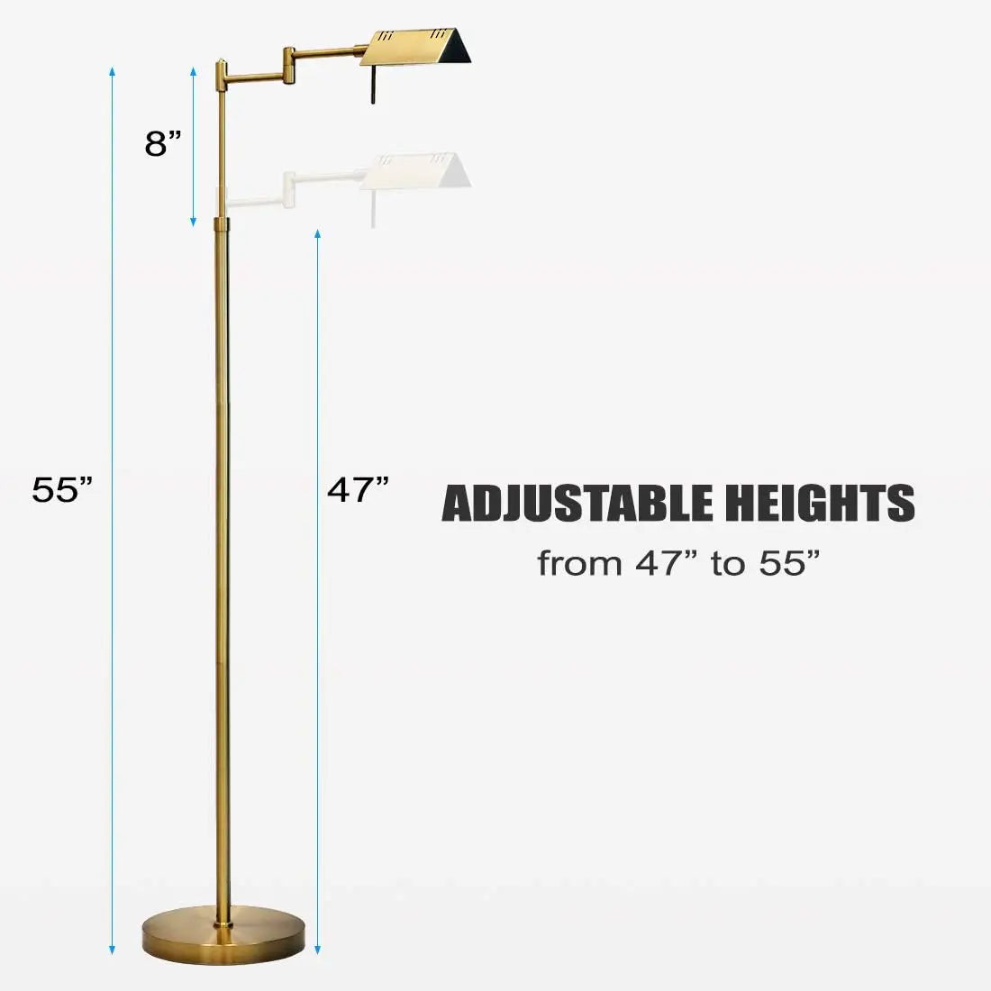 Dimmable LED Floor Lamp