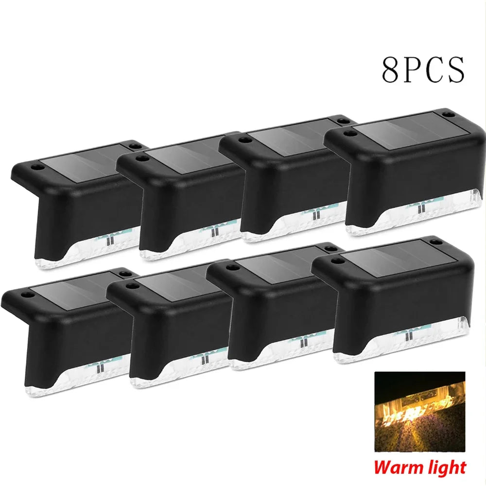 Outdoor Solar Fence Path Lights