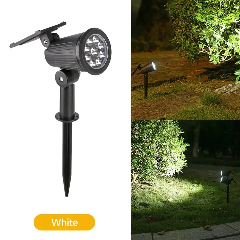 Adjustable LED Solar Garden Lights