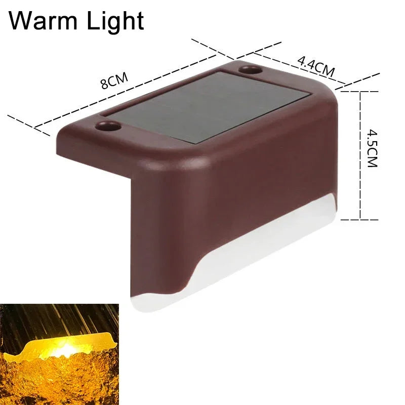 Outdoor Solar Fence Path Lights
