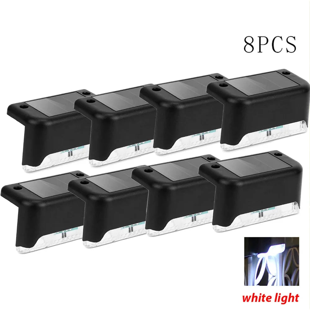 Outdoor Solar Fence Path Lights