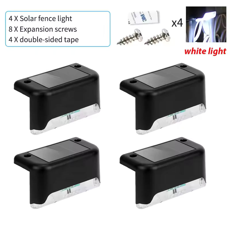 Outdoor Solar Fence Path Lights
