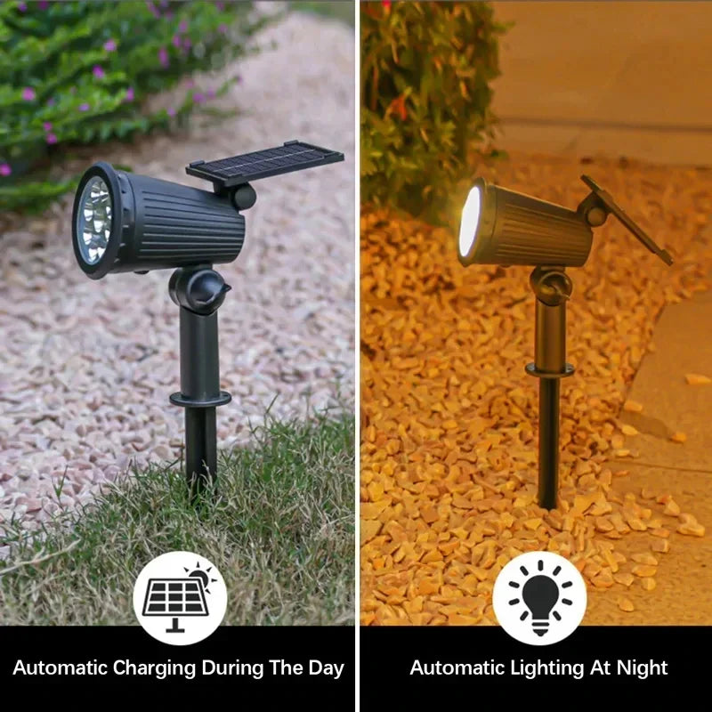 Adjustable LED Solar Garden Lights