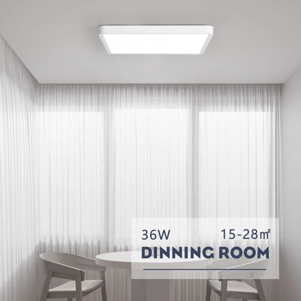 Smart Wood Grain Ceiling Lamp
