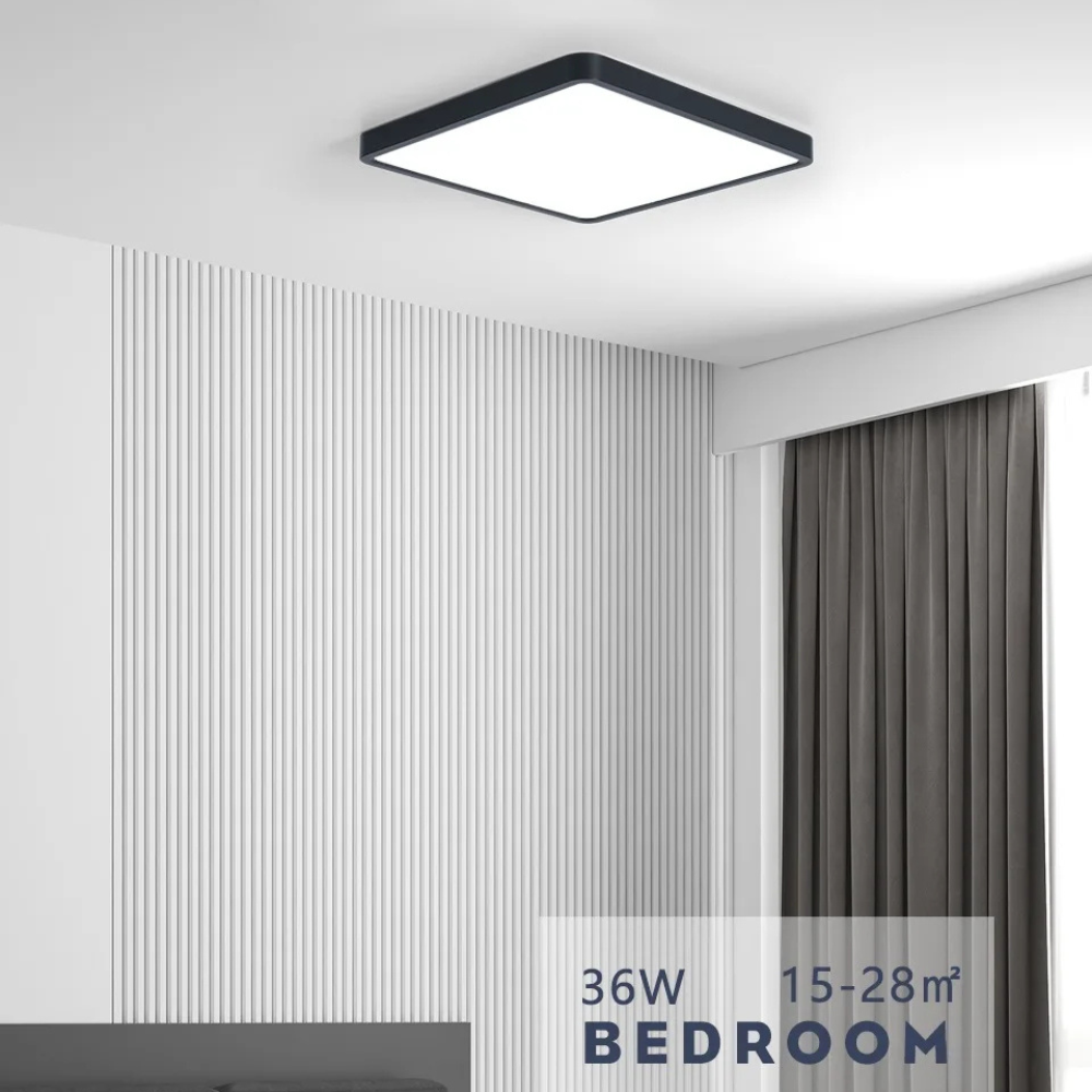 Smart Wood Grain Ceiling Lamp