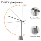 adjustable desk lamp folded compact position