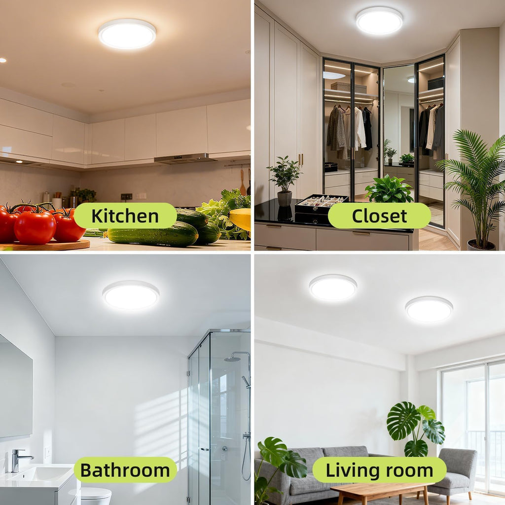 best led ceiling lights for bedroom lit up in living room
