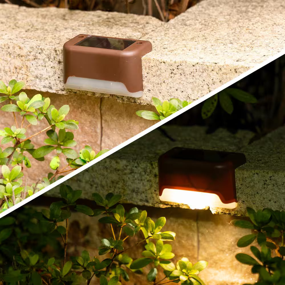 Outdoor Solar Fence Path Lights