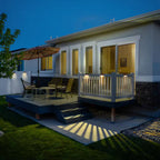 Outdoor Solar Fence Path Lights