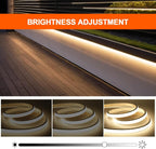 flexible led strip lights bending around corner
