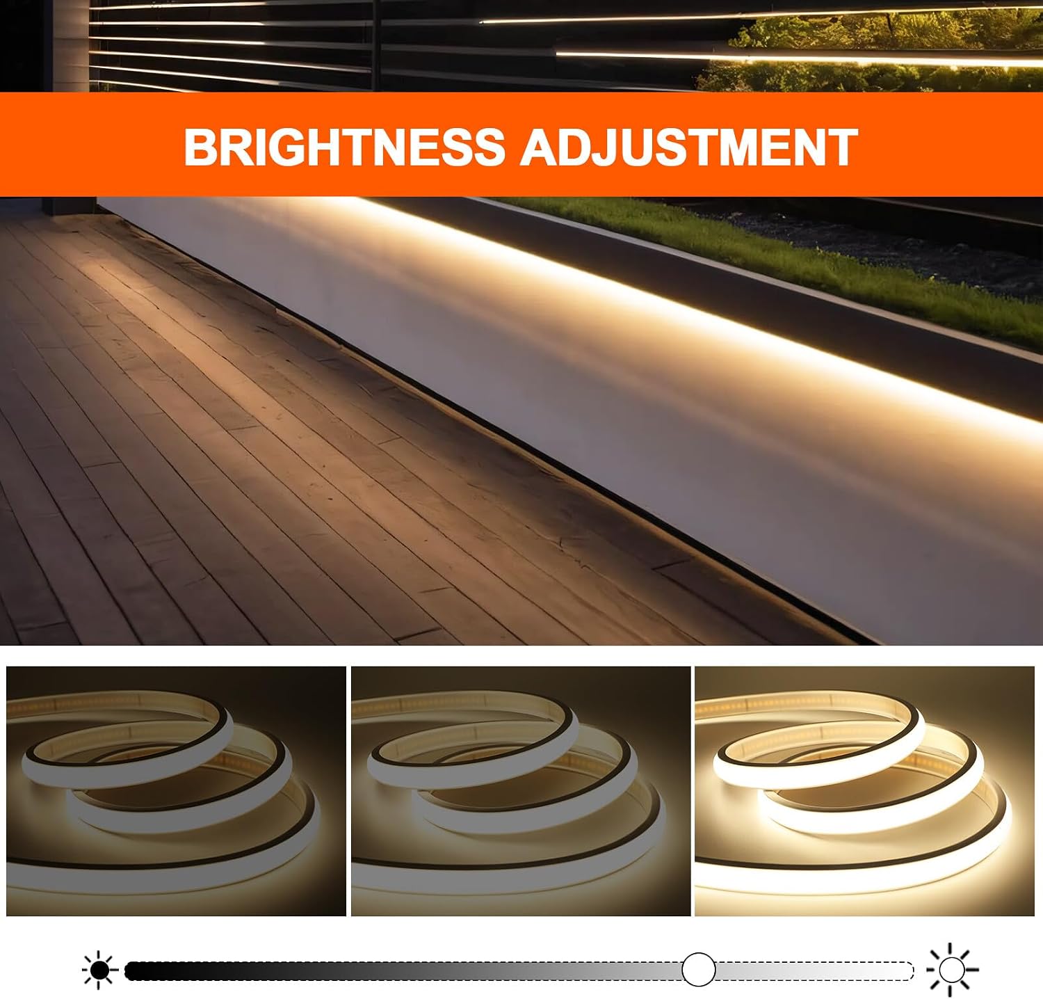 flexible led strip lights bending around corner