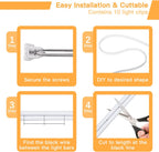 led strip light for wardrobe closet lighting
