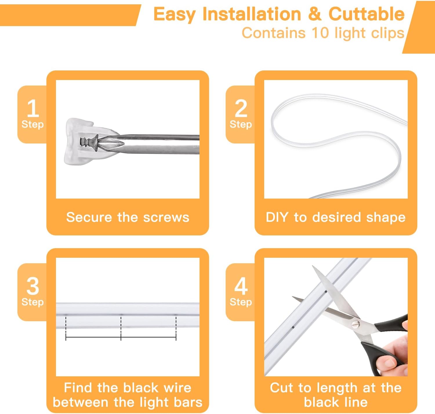 led strip light for wardrobe closet lighting
