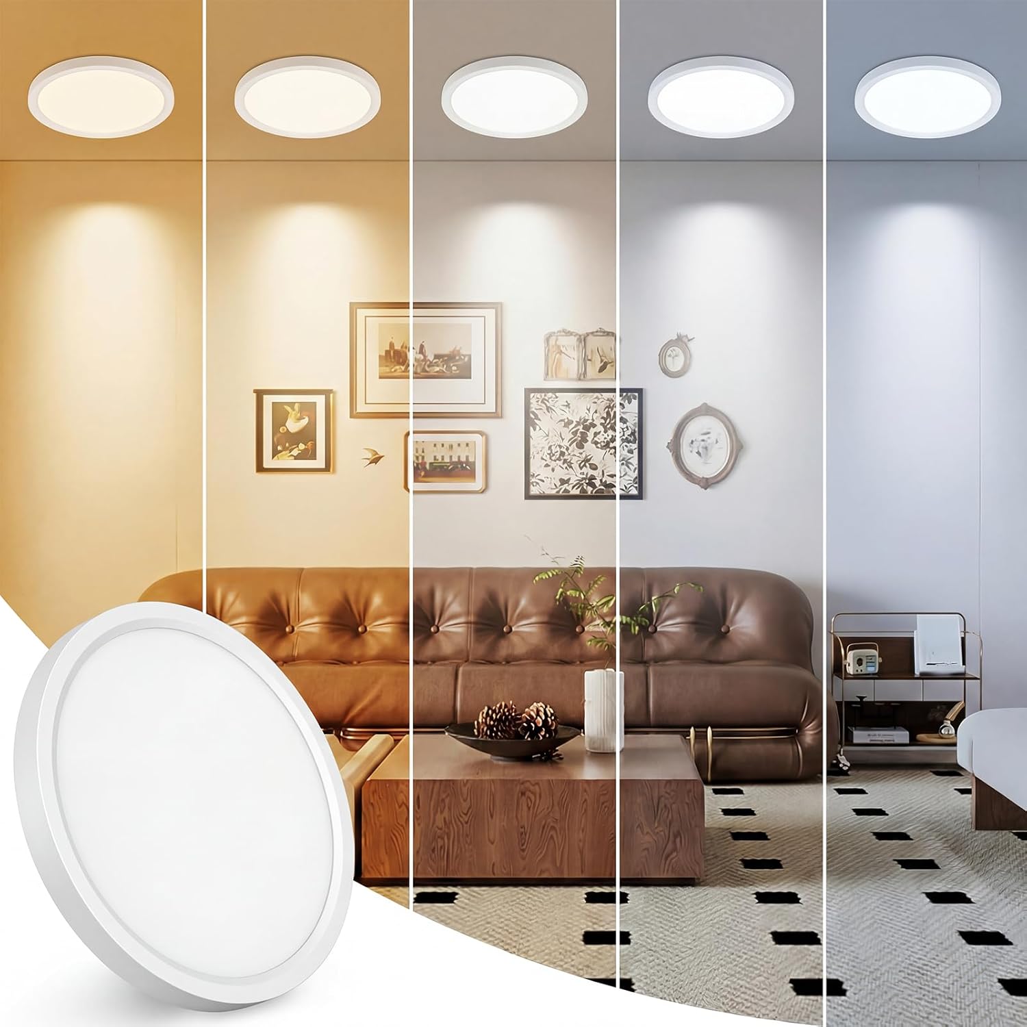 modern led ceiling lights for bedroom mounted on ceiling
