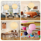 paper lantern lights Japanese Wabi Sabi style
