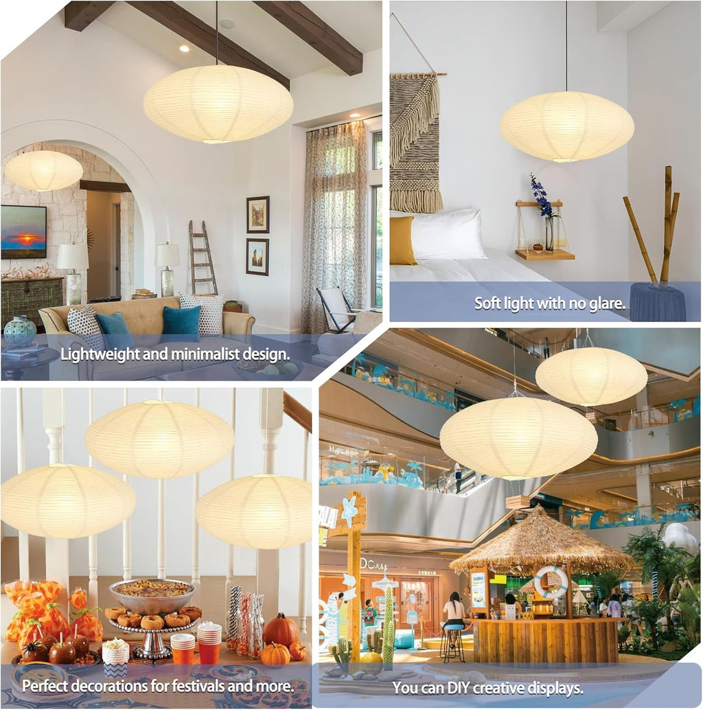 paper lantern string lights vs pendant comparison