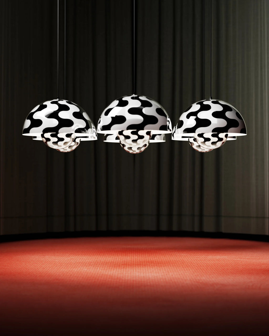 pendant light bedroom bedside lamp glow