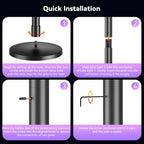 unique floor lamps for living room sculptural design
